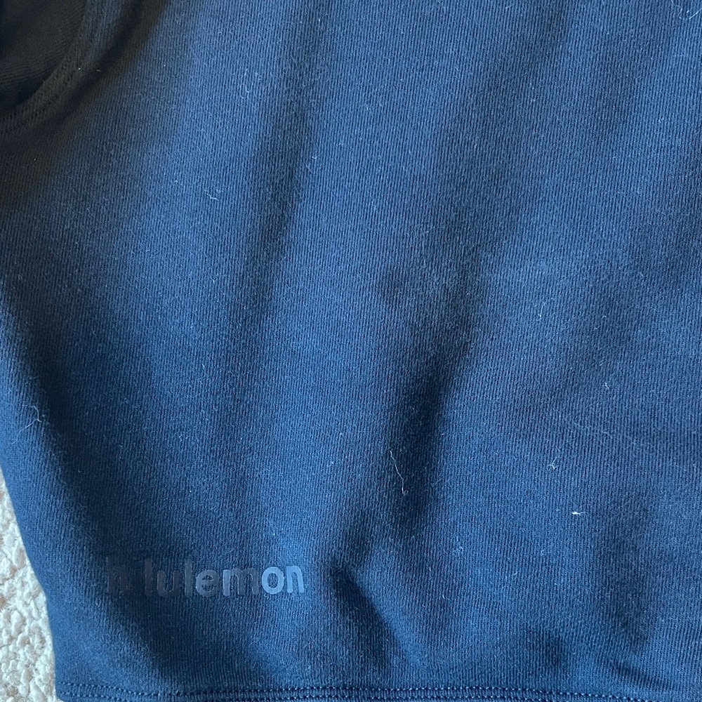 Lululemon Athletica Navy Cropped Sweatshirt
